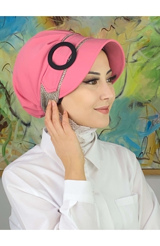 Sugar Pink Ready to Wear Turban 26SPK1-01