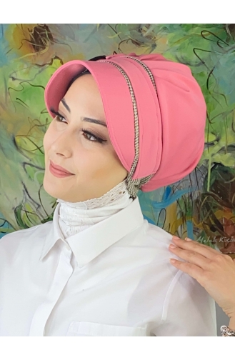 Zucker-Pink Praktischer Turban 26SPK1-01