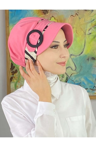 Sugar Pink Ready to Wear Turban 26SPK1-02