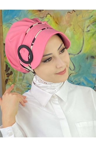 Sugar Pink Ready to Wear Turban 26SPK1-02