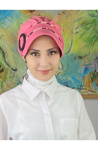 Sugar Pink Ready to Wear Turban 26SPK1-02