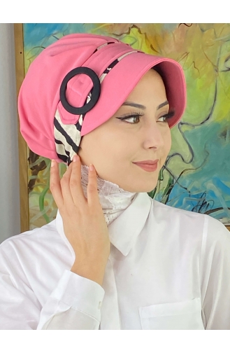 Sugar Pink Ready to Wear Turban 26SPK1-02