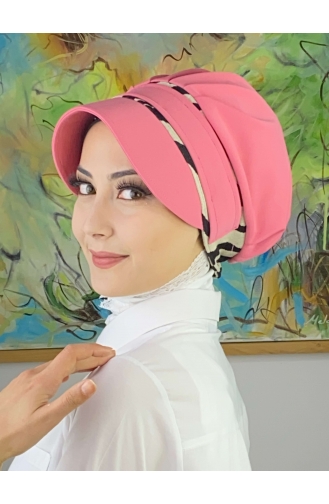 Sugar Pink Ready to Wear Turban 26SPK1-02