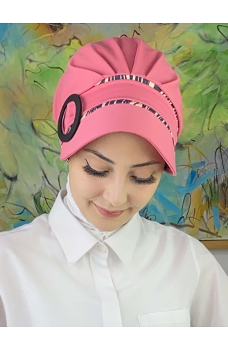 Zucker-Pink Praktischer Turban 26SPK1-03