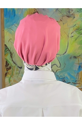 Zucker-Pink Praktischer Turban 26SPK1-03