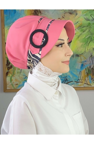 Zucker-Pink Praktischer Turban 26SPK1-03