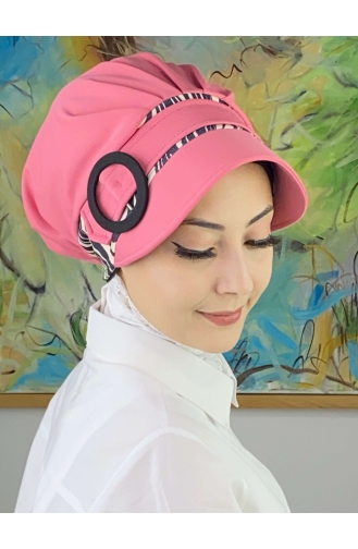 Zucker-Pink Praktischer Turban 26SPK1-03