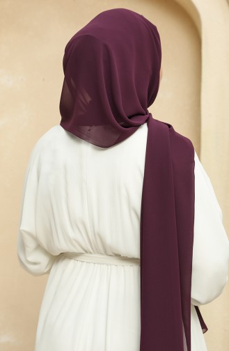 Nursema Nano Krep Şal 81003-05 Mürdüm