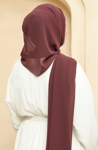 Nursema Nano Crepe Shawl 81003-09 Plum 81003-09