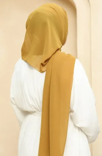 Nursema Nano Crepe Shawl 81003-12 Mustard 81003-12