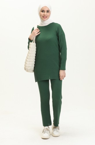 Knitted Camisole Suit 2106203 Green 2106203