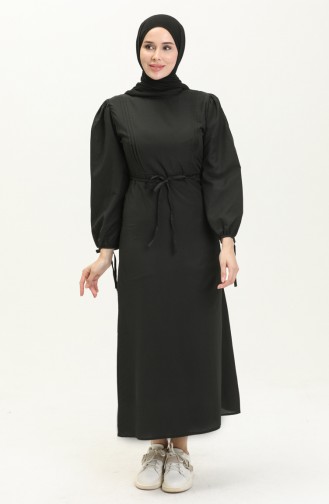 Black İslamitische Jurk 70044-01