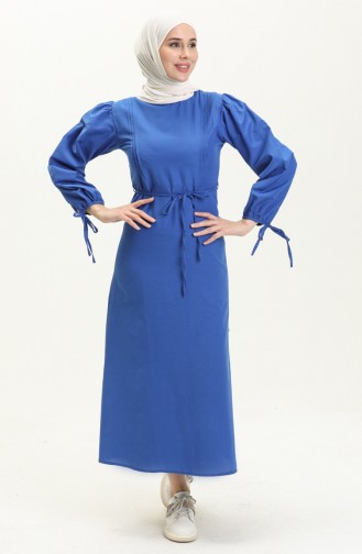 Ribbed Dress 70044-02 Saxe 70044-02