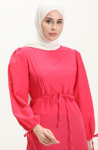 Fuchsia İslamitische Jurk 70044-03