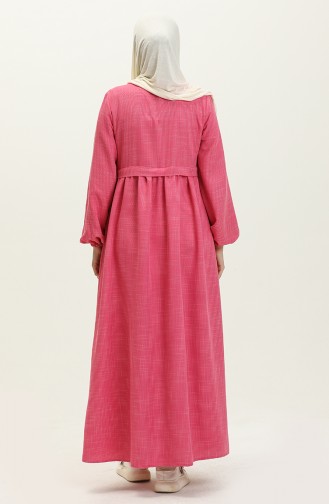 Besticktes Kleid 24Y8948-06 Fuchsia 24Y8948-06