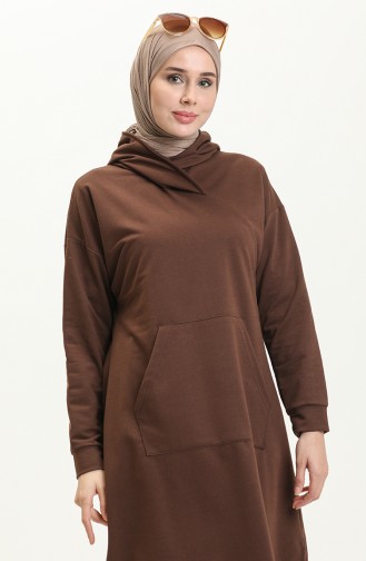 Kangaroo Pocket Sports Tunic 3032-16 Bitter Brown 3032-16