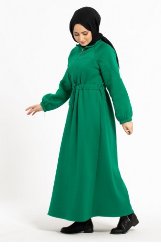Green Hijab Dress 782