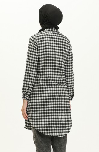 Plaid Tunic 2546-02 Anthracite 2546-02