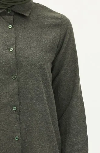 Slit Tunic 2559-07 Khaki 2559-07