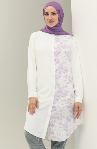 Viskon Emprime Tunik 2557-02 Lila