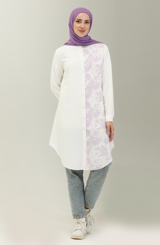 Viskon Emprime Tunik 2557-02 Lila