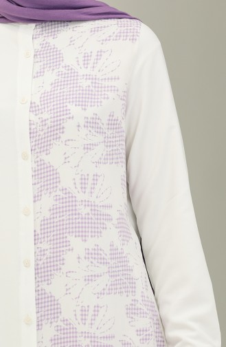 Viskon Emprime Tunik 2557-02 Lila