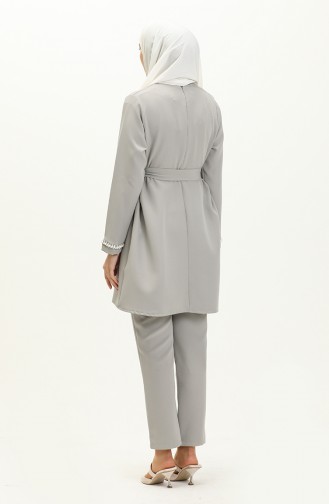 Ensemble Tunique Pantolon 70005-01 Gris 70005-01