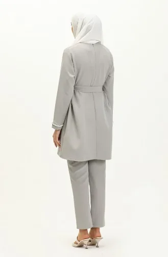 Ensemble Tunique Pantolon 70005-01 Gris 70005-01