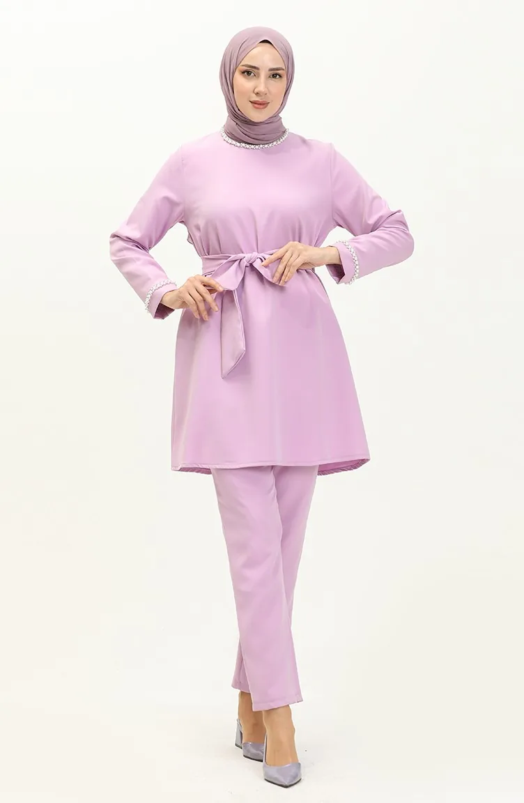 Ensemble Tunique Pantolon 70005-04 Lila 70005-04