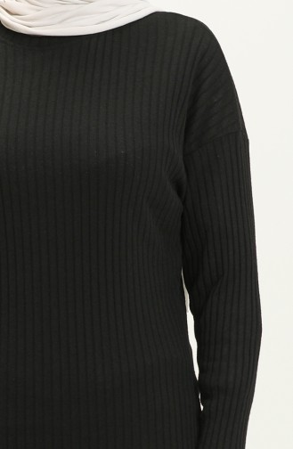 Knitted Camisole Suit 2106201 Black 2106201
