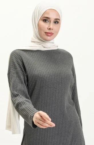 Knitted Camisole Suit 2106202 Dark Gray 2106202