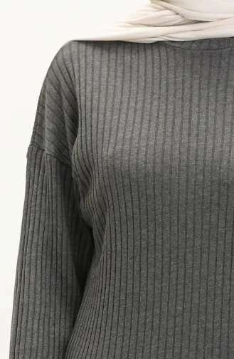 Knitted Camisole Suit 2106202 Dark Gray 2106202
