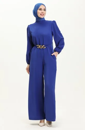 Zincir Kemerli Tulum 6031-02 Saks