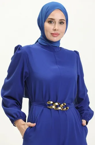Zincir Kemerli Tulum 6031-02 Saks