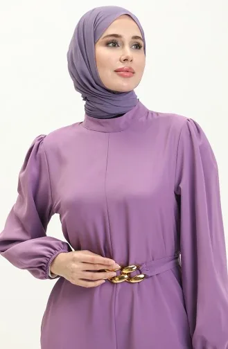 Jumpsuit mit Kettengürtel 6031-05 Flieder 6031-05