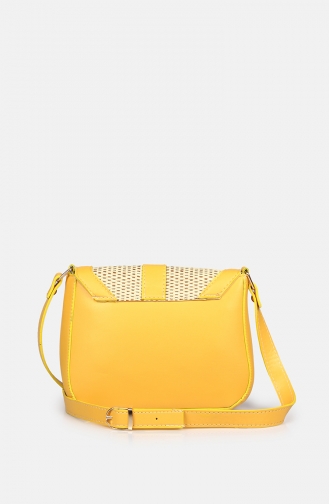 Yellow Shoulder Bag 100Z-04