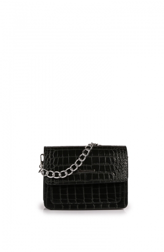 Black Shoulder Bag 48Z-01