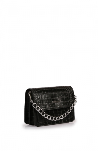 Black Shoulder Bag 48Z-01