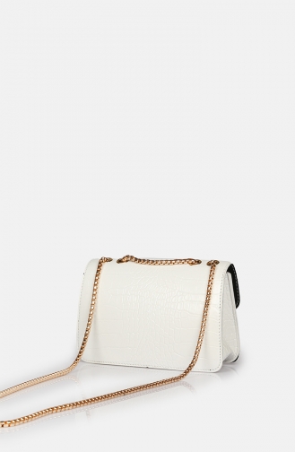 White Shoulder Bag 49Z-02