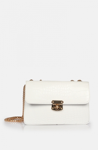 White Shoulder Bag 49Z-02