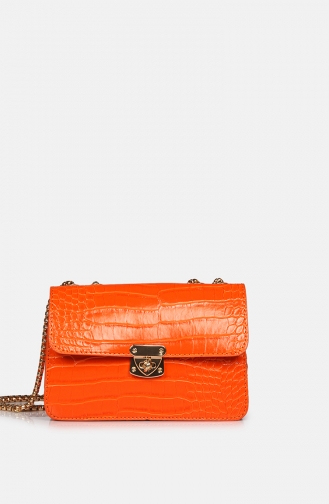 Stilgo Women s Shoulder Bag DM49Z-06 Orange 49Z-06