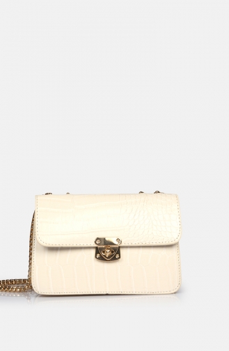 Cream Shoulder Bag 49Z-08