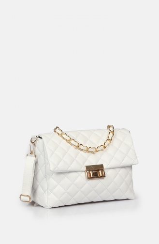 White Shoulder Bag 19Z-02