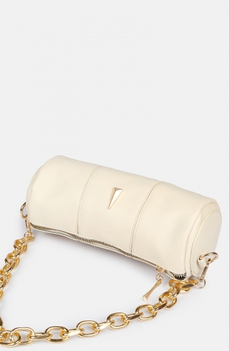 Beige Shoulder Bag 12Z-07