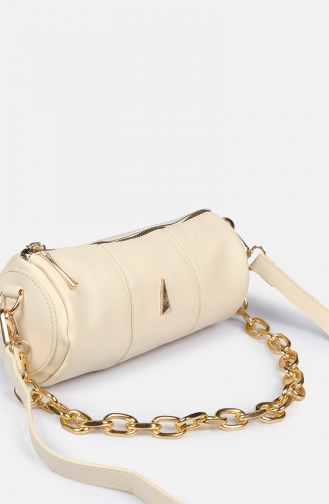 Beige Shoulder Bag 12Z-07