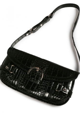 Stilgo Women s Shoulder Bag TNS03Z-01 Black 03Z-01