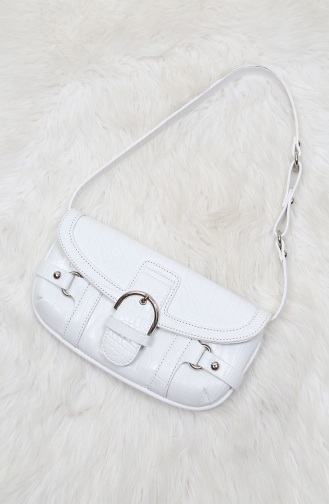 White Shoulder Bag 03Z-03