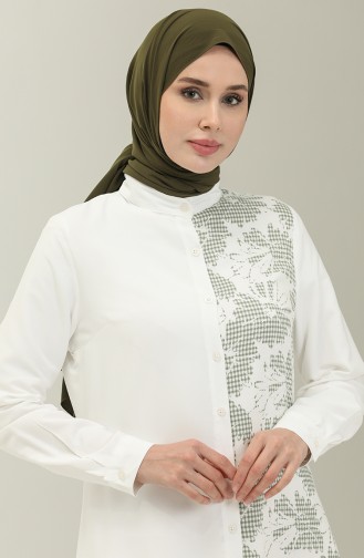 Viskose Emprime Tunika 2557-01 Khaki 2557-01