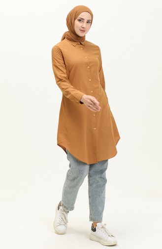 Buttoned Tunic 2514-07 Mustard 2514-07