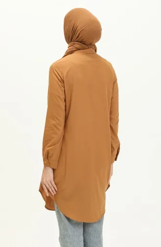 Buttoned Tunic 2514-07 Mustard 2514-07